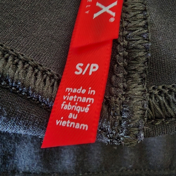 Spanx The Perfect Black Pant Bootcut Ponte Leggings Size Small Black - Picture 9 of 11